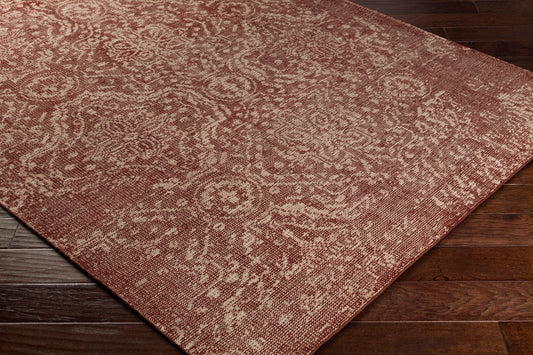 Hoboken HOO-1011 6' x 9' Handmade Wool Area Rug