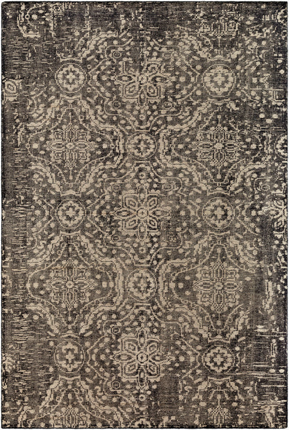 Hoboken HOO-1012 6' x 9' Handmade Wool Area Rug