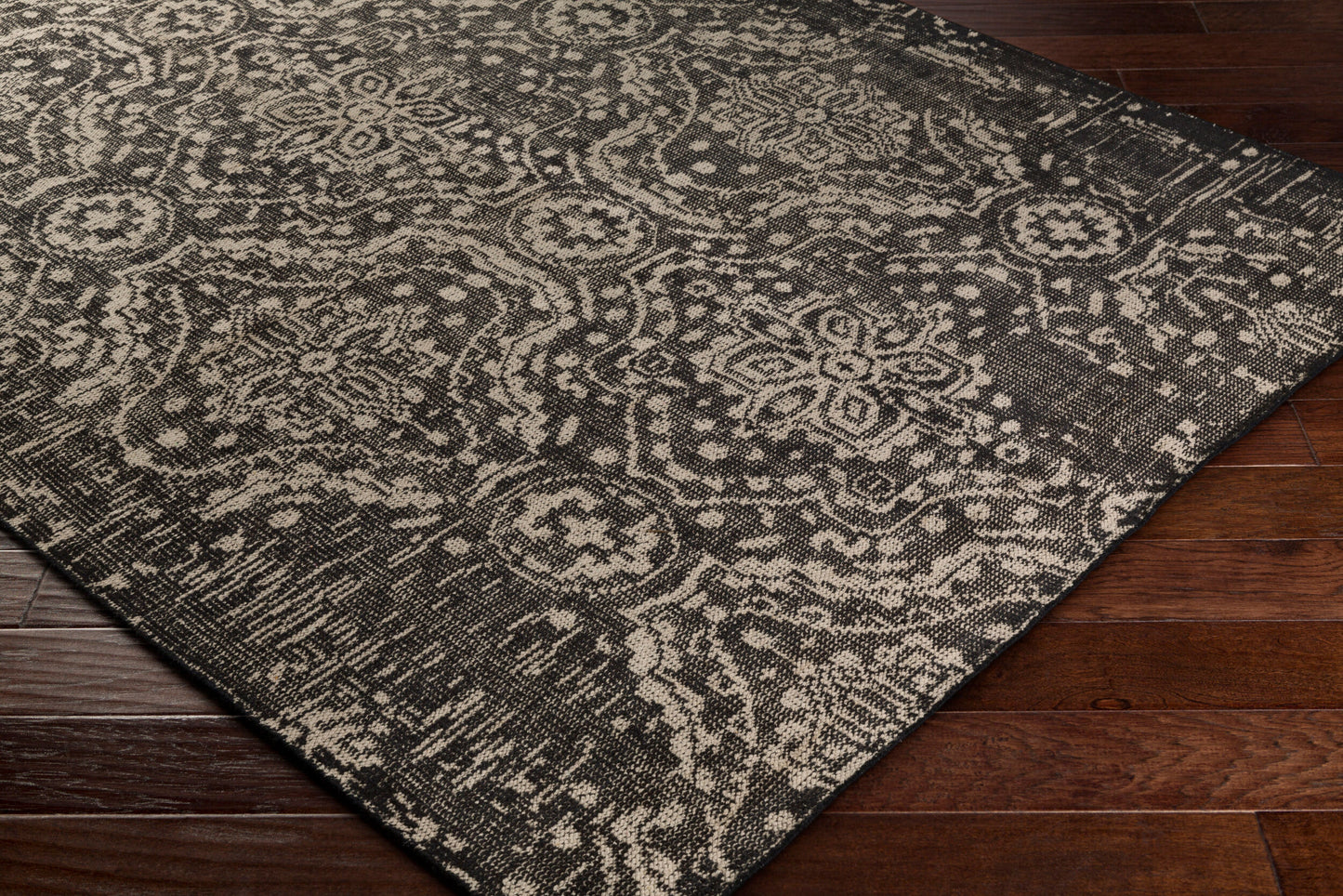 Hoboken HOO-1012 9' x 12' Handmade Wool Area Rug