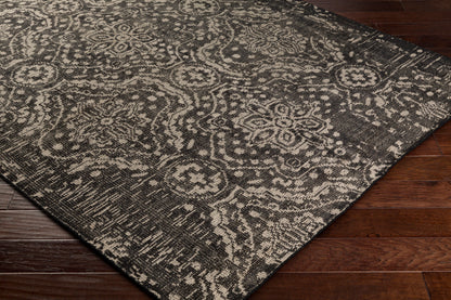 Hoboken HOO-1012 9' x 12' Handmade Wool Area Rug