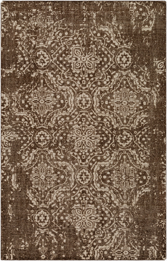Hoboken HOO-1013 2' x 3' Handmade Wool Accent Rug