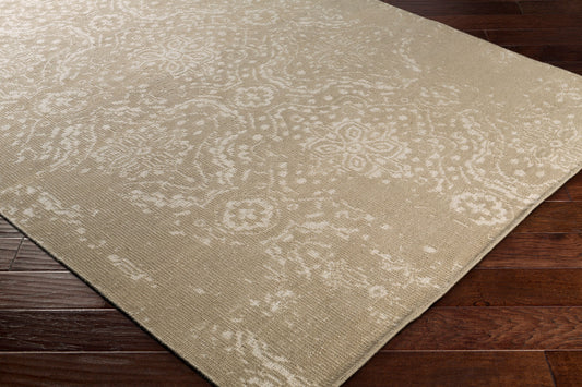 Hoboken HOO-1015 2' x 3' Handmade Wool Accent Rug