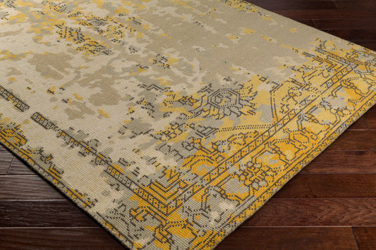 Hoboken HOO-1016 2' x 3' Handmade Wool Accent Rug