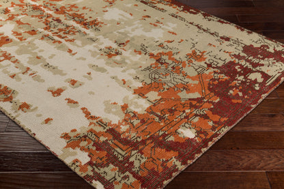 Hoboken HOO-1019 2' x 3' Handmade Wool Accent Rug