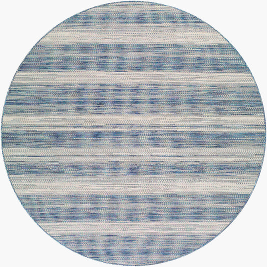 Alfombra redonda tejida a máquina Hampton HPT-2301 de 2,13 m para interior y exterior