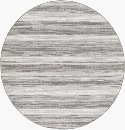 Alfombra redonda tejida a máquina Hampton HPT-2306 de 2,13 m para interior y exterior