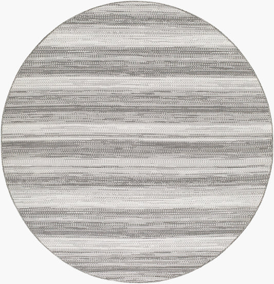 Alfombra redonda tejida a máquina Hampton HPT-2306 de 2,13 m para interior y exterior