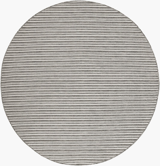 Alfombra redonda tejida a máquina Hampton HPT-2310 de 2,13 m para interior y exterior