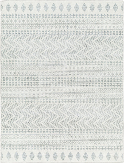 Hera HRH-2300 9' x 12' Machine Woven Washable Area Rug