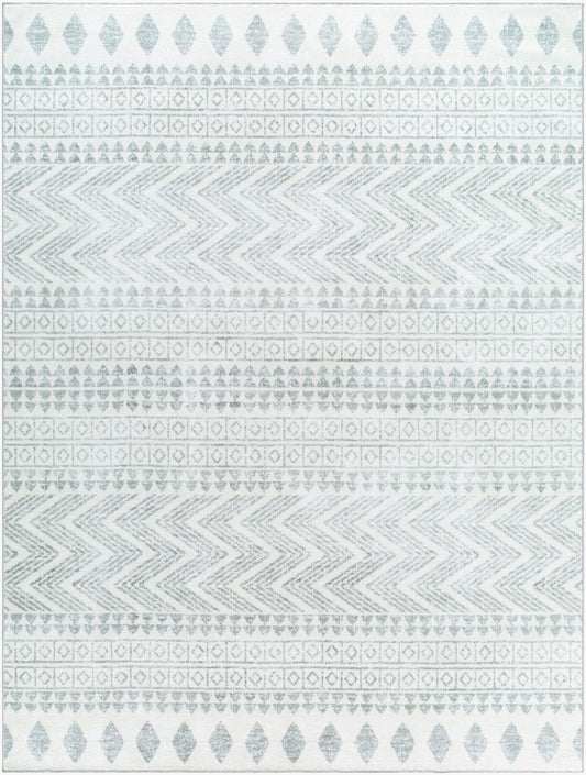 Hera HRH-2300 8' x 10' Machine Woven Washable Area Rug