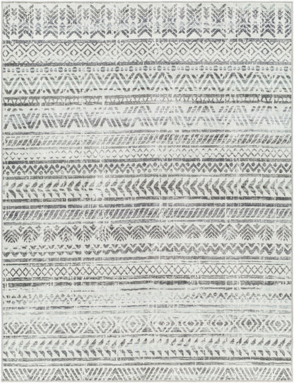 Hera HRH-2301 5' x 7' Machine Woven Washable Area Rug