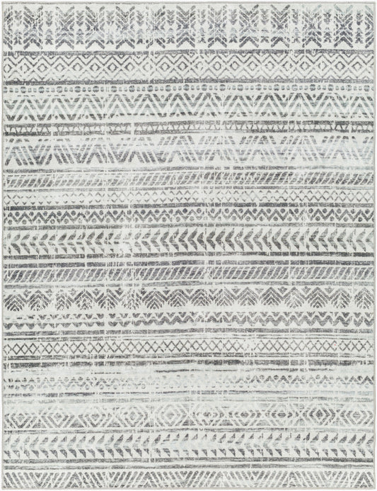 Hera HRH-2301 5' x 7' Machine Woven Washable Area Rug