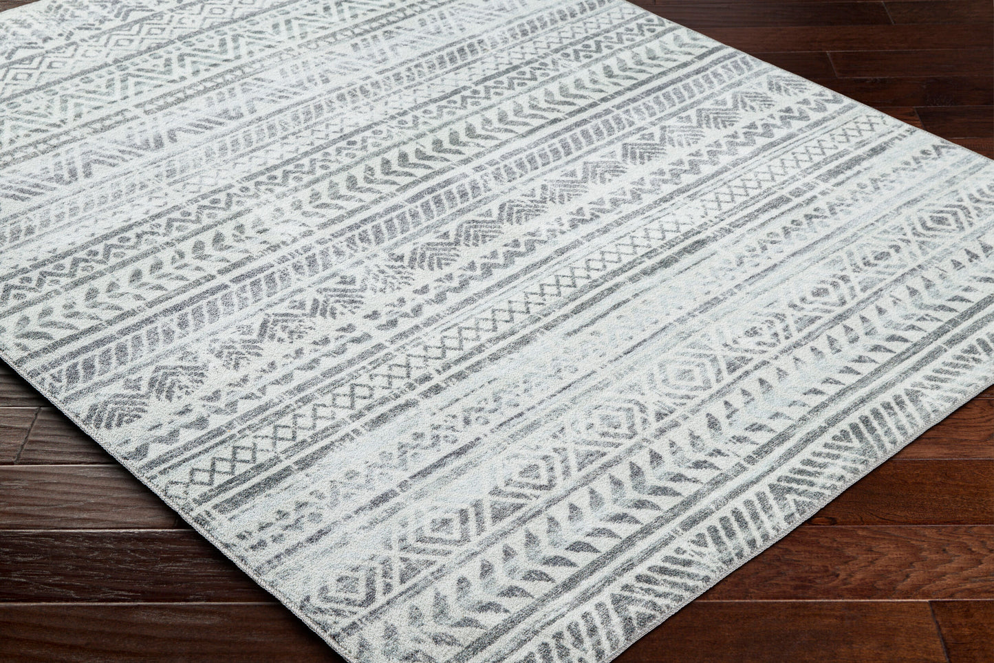 Hera HRH-2301 9' x 12' Machine Woven Washable Area Rug