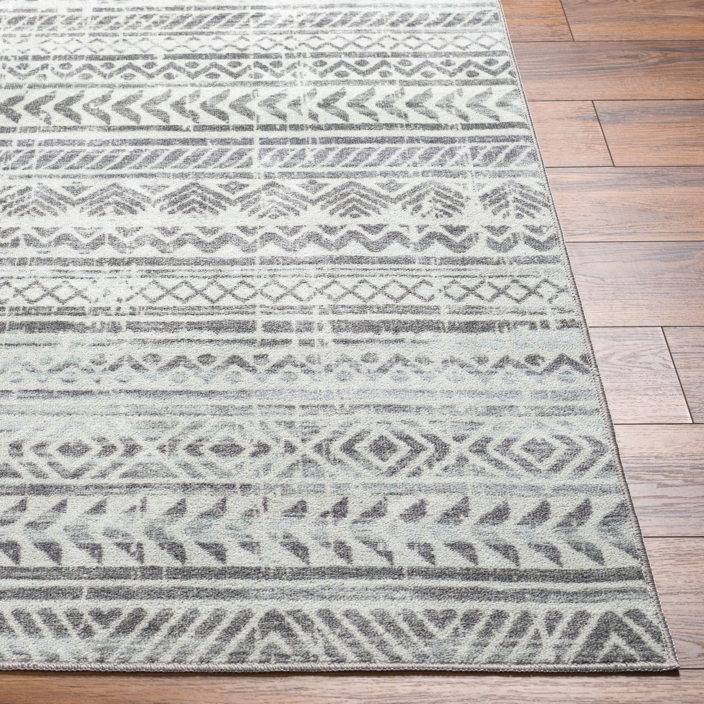 Hera HRH-2301 9' x 12' Machine Woven Washable Area Rug