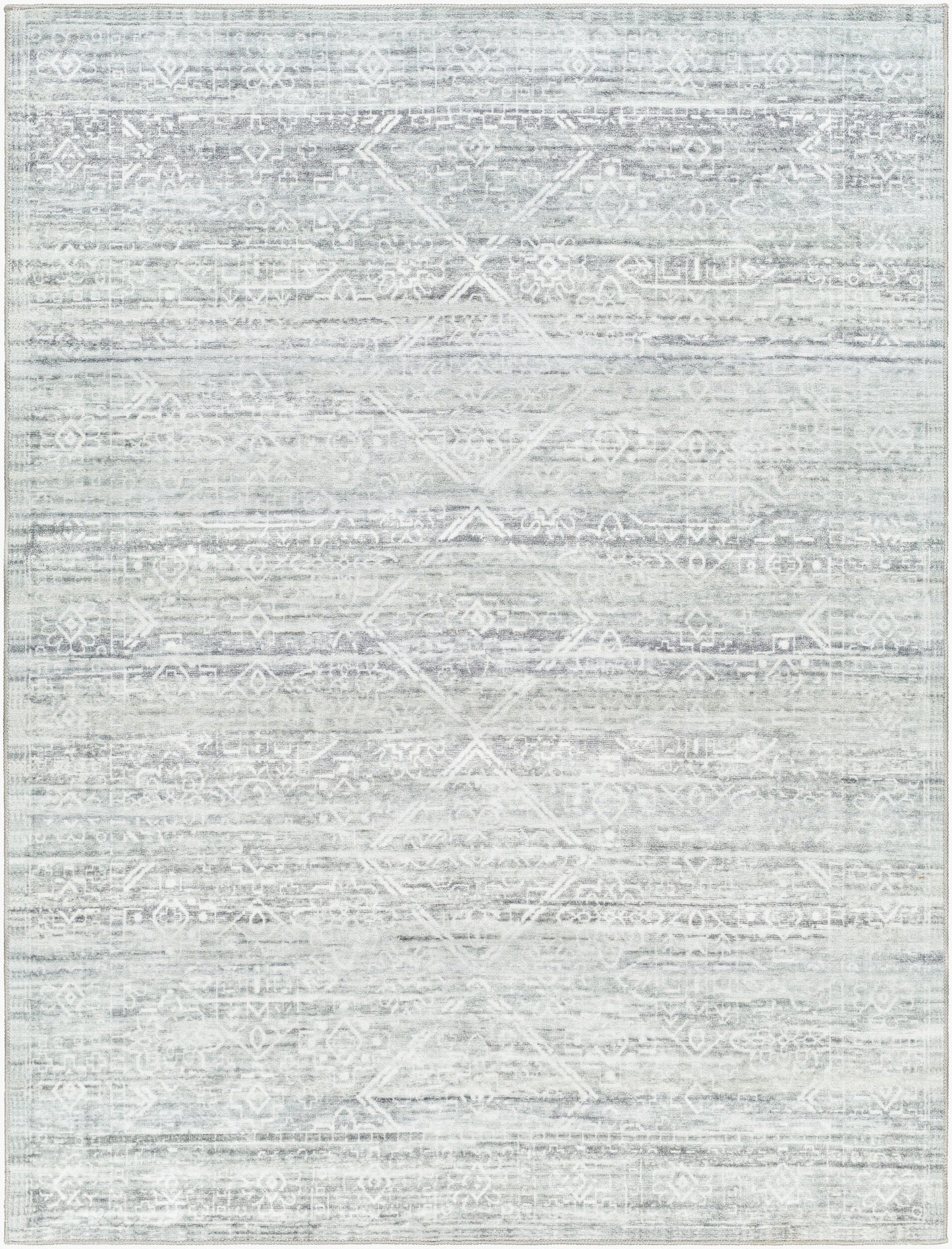 Hera HRH-2302 4' x 6' Machine Woven Washable Area Rug