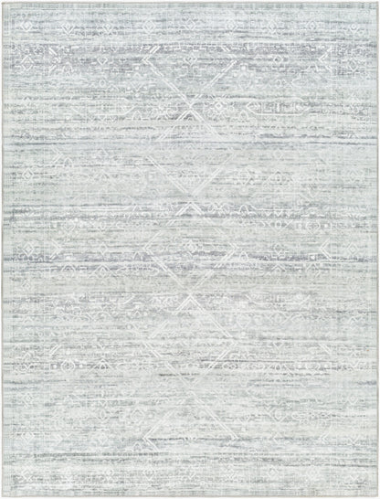 Hera HRH-2302 4' x 6' Machine Woven Washable Area Rug