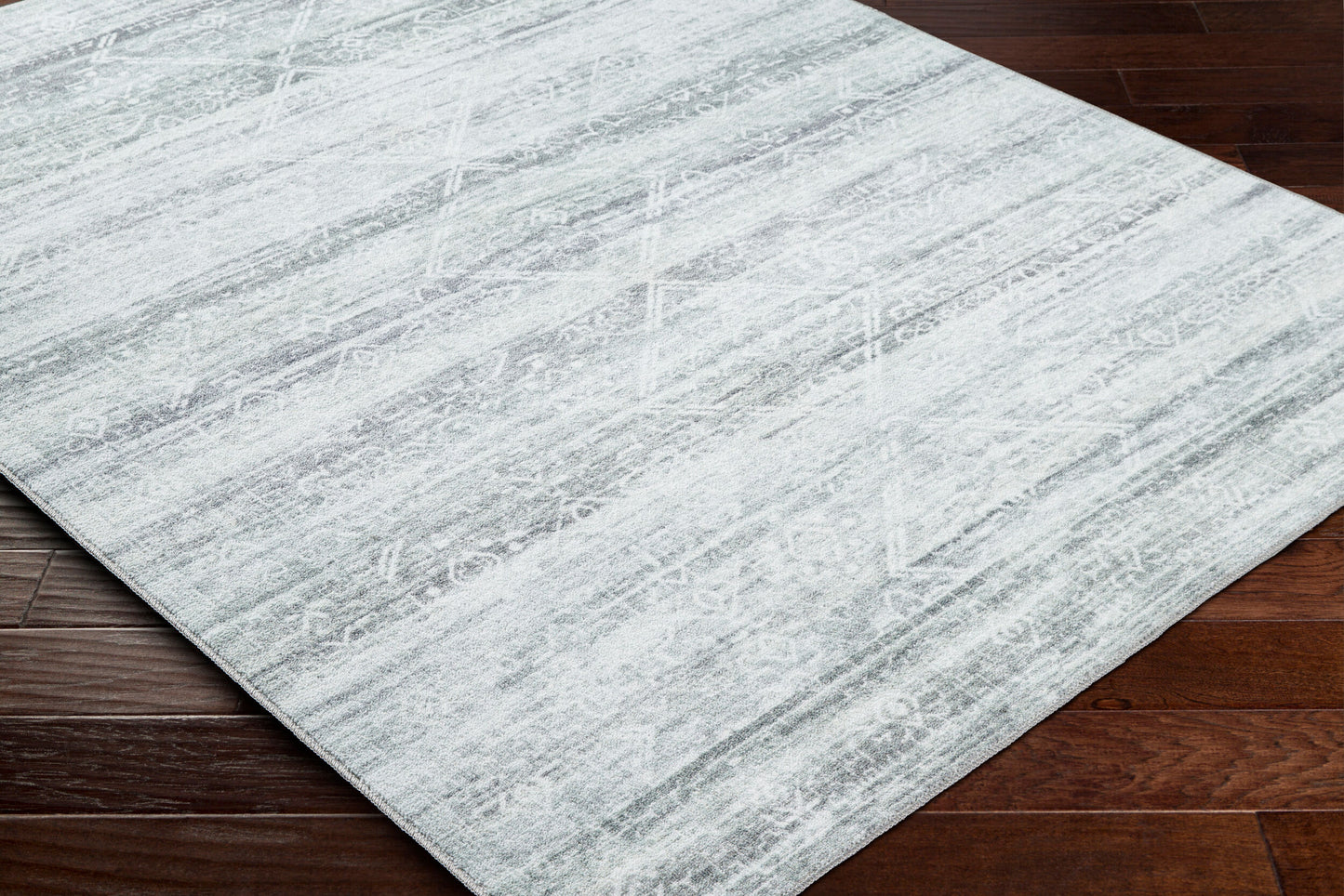 Hera HRH-2302 4' x 6' Machine Woven Washable Area Rug