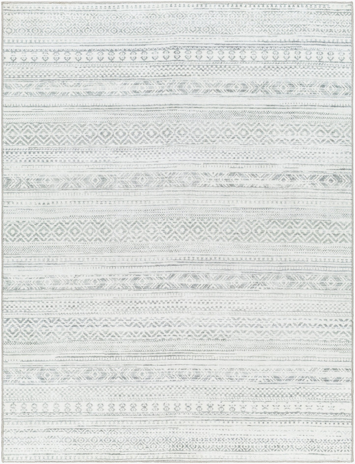 Hera HRH-2303 9' x 12' Machine Woven Washable Area Rug