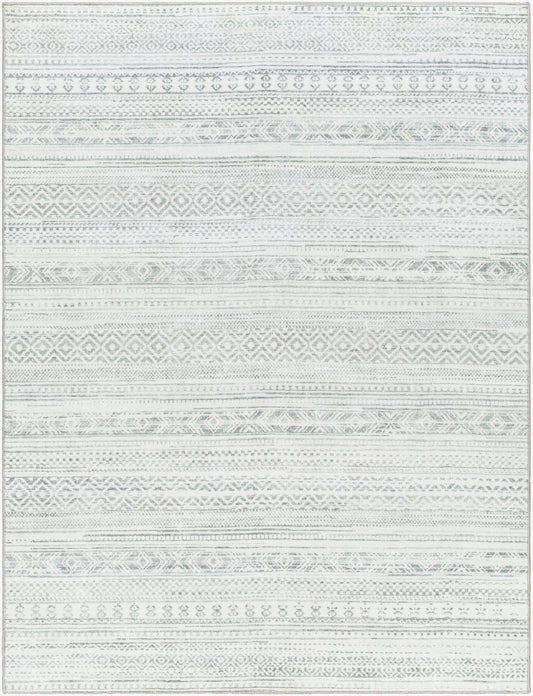 Hera HRH-2303 9' x 12' Machine Woven Washable Area Rug