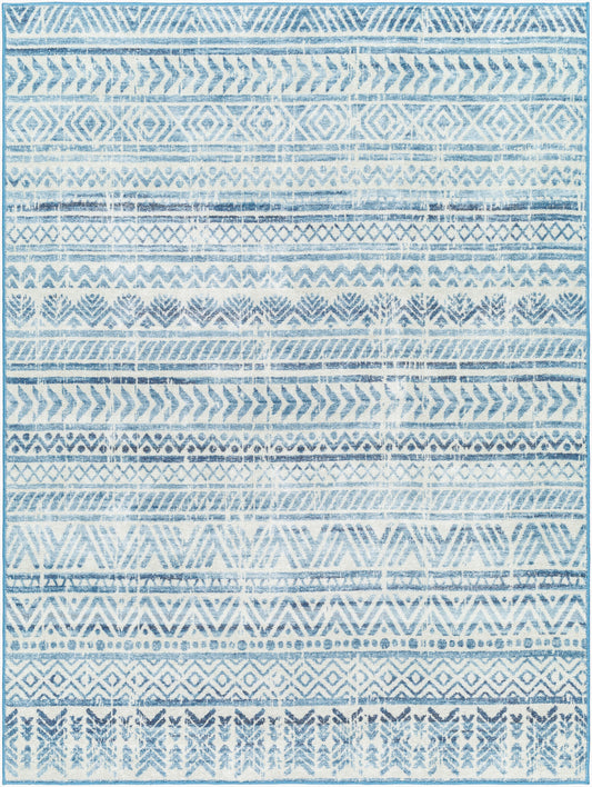 Hera HRH-2305 9' x 12' Machine Woven Washable Area Rug