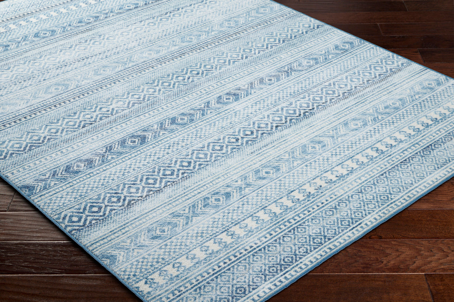 Hera HRH-2306 7ft Runner Machine Woven Washable Runner Rug