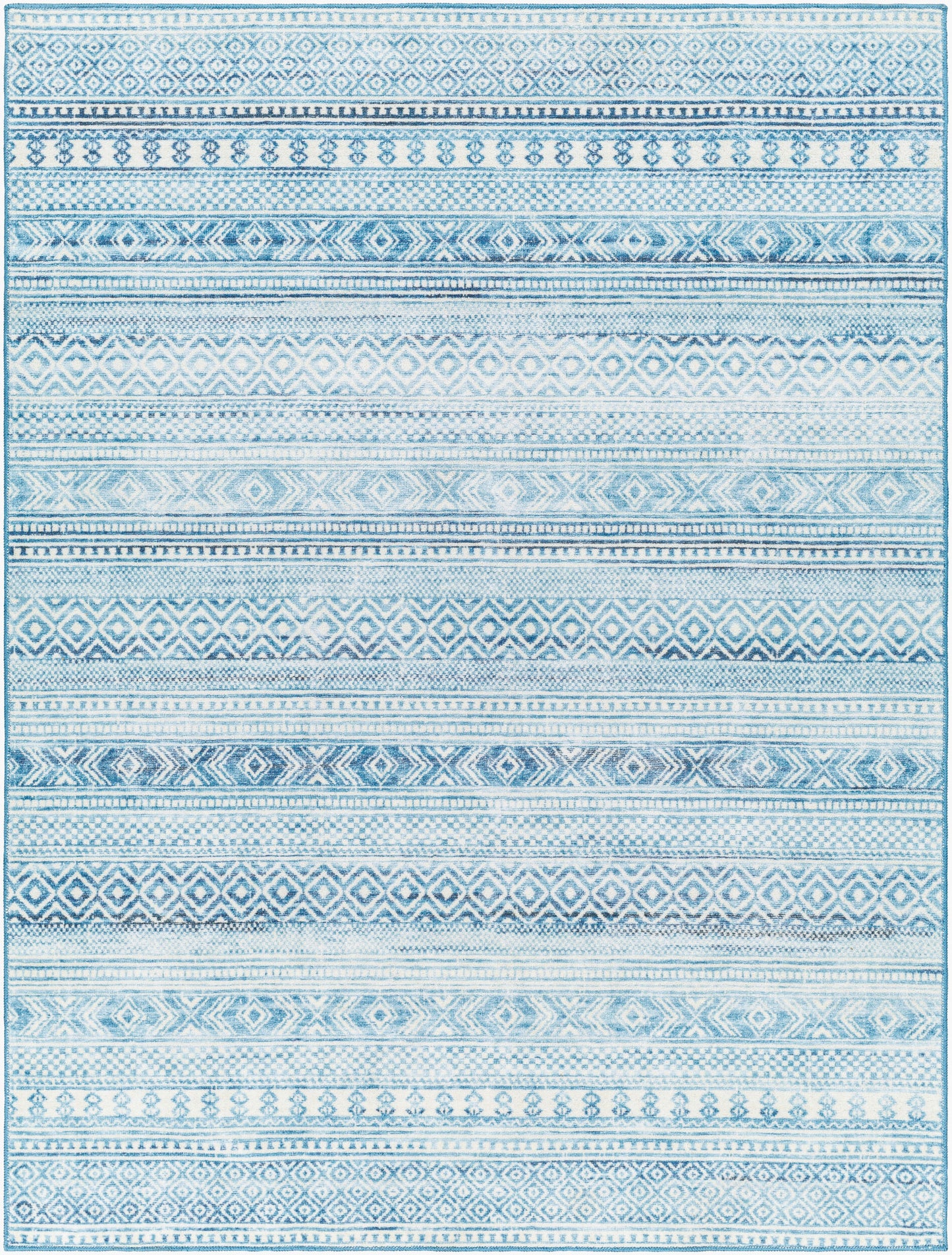 Hera HRH-2306 3' x 4' Machine Woven Washable Accent Rug