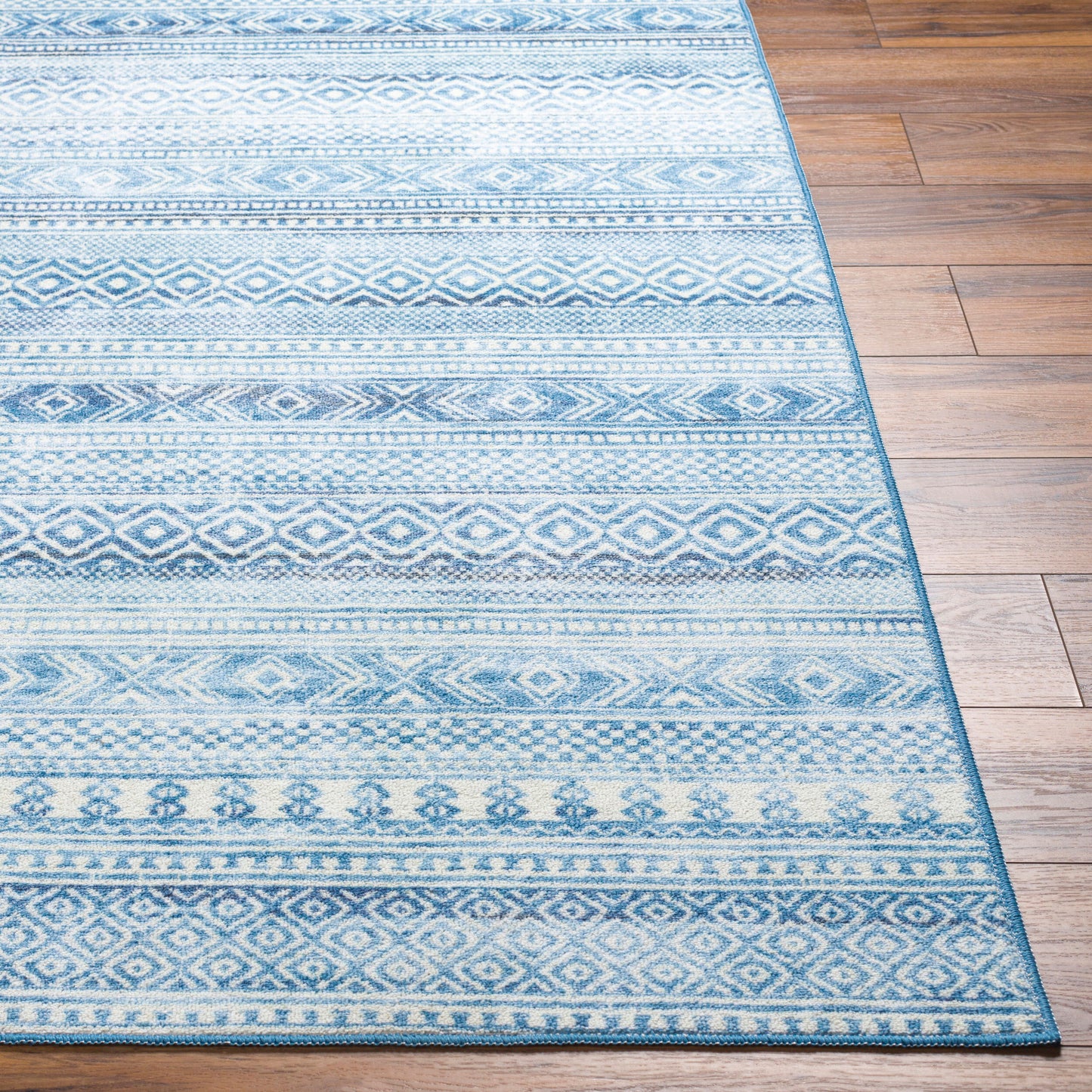 Hera HRH-2306 7ft Runner Machine Woven Washable Runner Rug