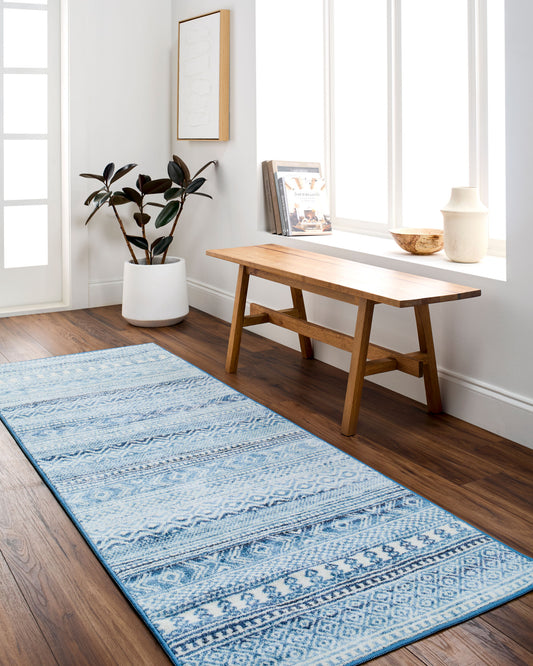 Hera HRH-2306 3' x 4' Machine Woven Washable Accent Rug