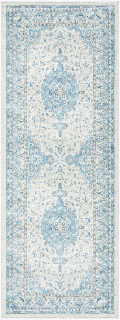 Hera HRH-2308 7ft Runner Machine Woven Washable Runner Rug