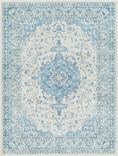 Hera HRH-2308 3' x 4' Machine Woven Washable Accent Rug