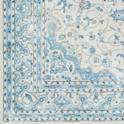 Hera HRH-2308 7ft Runner Machine Woven Washable Runner Rug