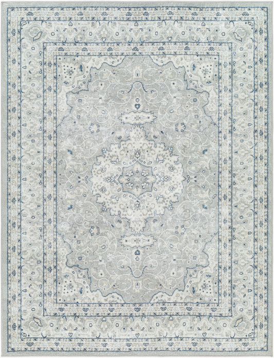 Hera HRH-2309 3' x 4' Machine Woven Washable Accent Rug