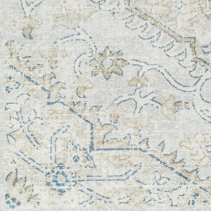 Hera HRH-2310 6' x 9' Machine Woven Washable Area Rug