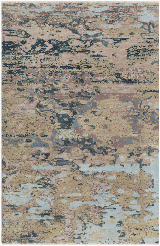 Herkimer HRK-1002 2' x 3' Handmade Wool Accent Rug