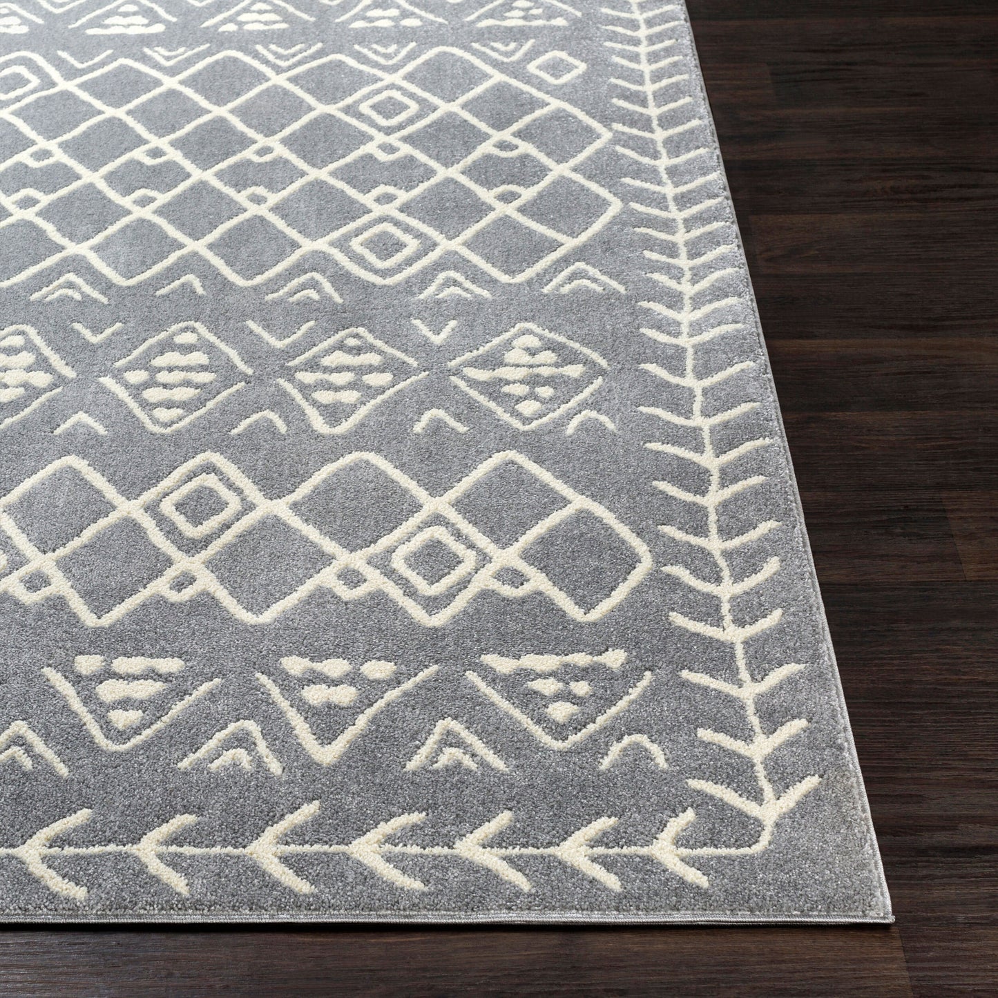 Alfombra redonda tejida a máquina Horizon HRZ-2314 de 2,4 m