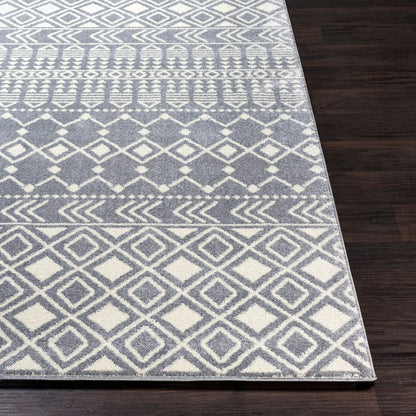 Alfombra redonda tejida a máquina Horizon HRZ-2317 de 2,4 m
