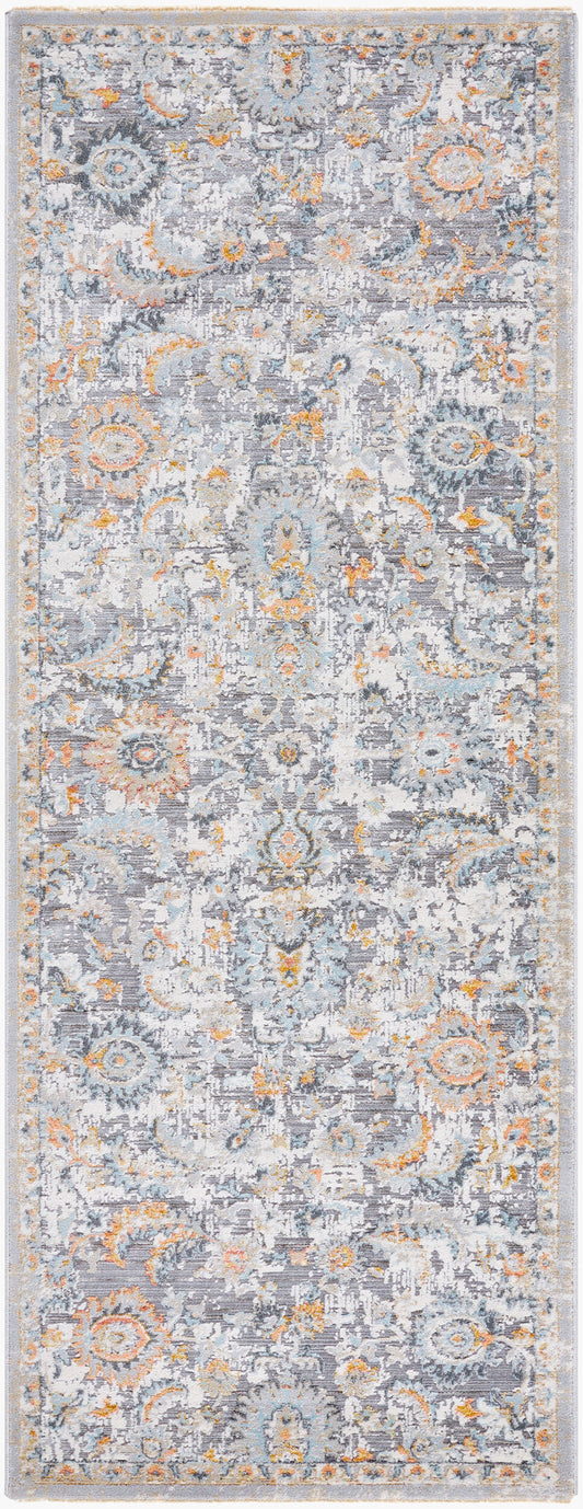 Hassler HSL-2303 7ft Runner Machine Woven Runner Rug