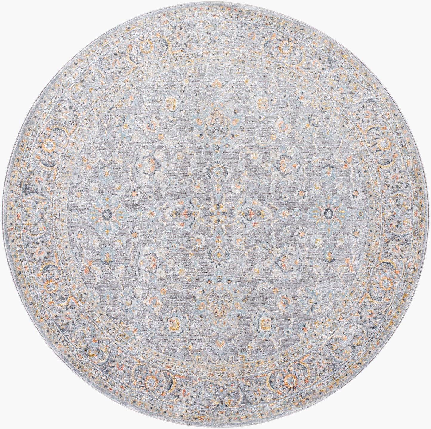 Hassler HSL-2304 6ft Round Machine Woven Area Rug