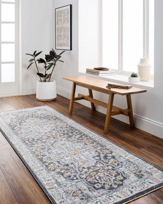 Hassler HSL-2305 6ft Round Machine Woven Area Rug