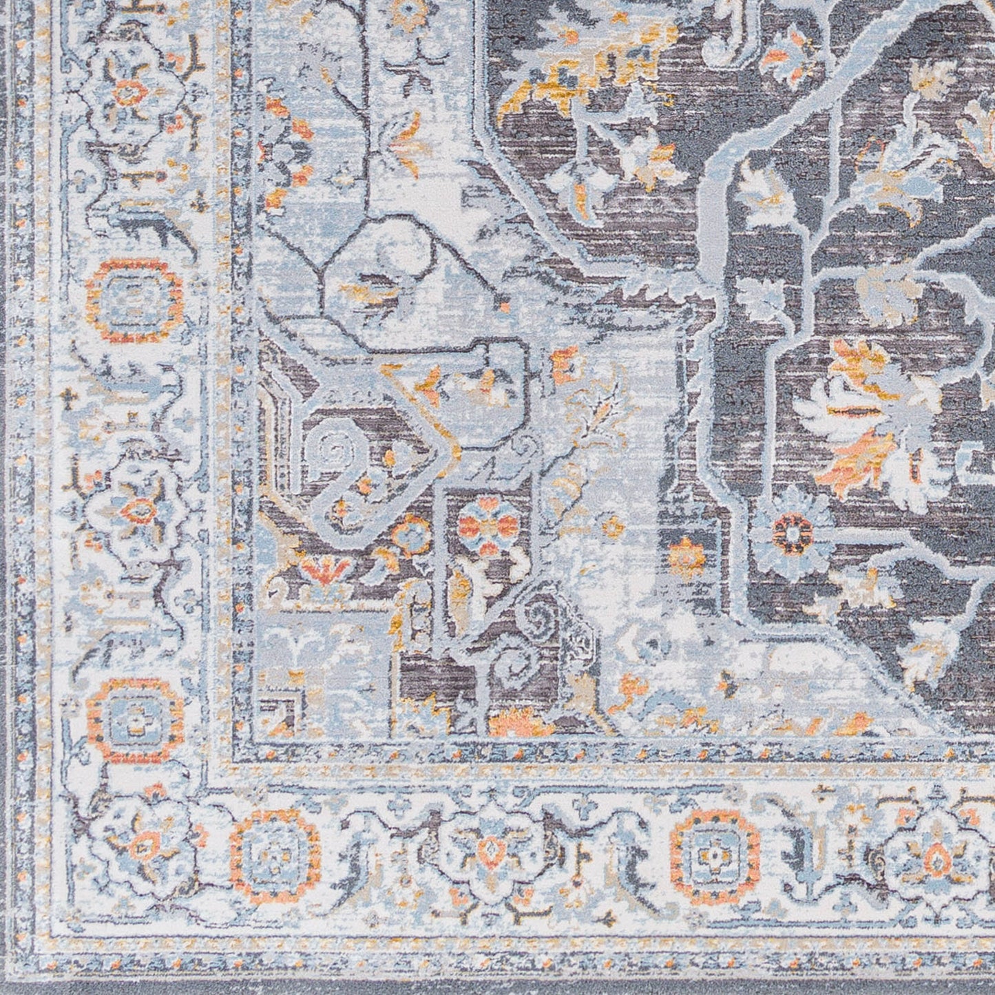 Hassler HSL-2305 6ft Round Machine Woven Area Rug