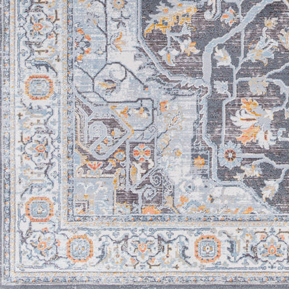 Hassler HSL-2305 6ft Round Machine Woven Area Rug