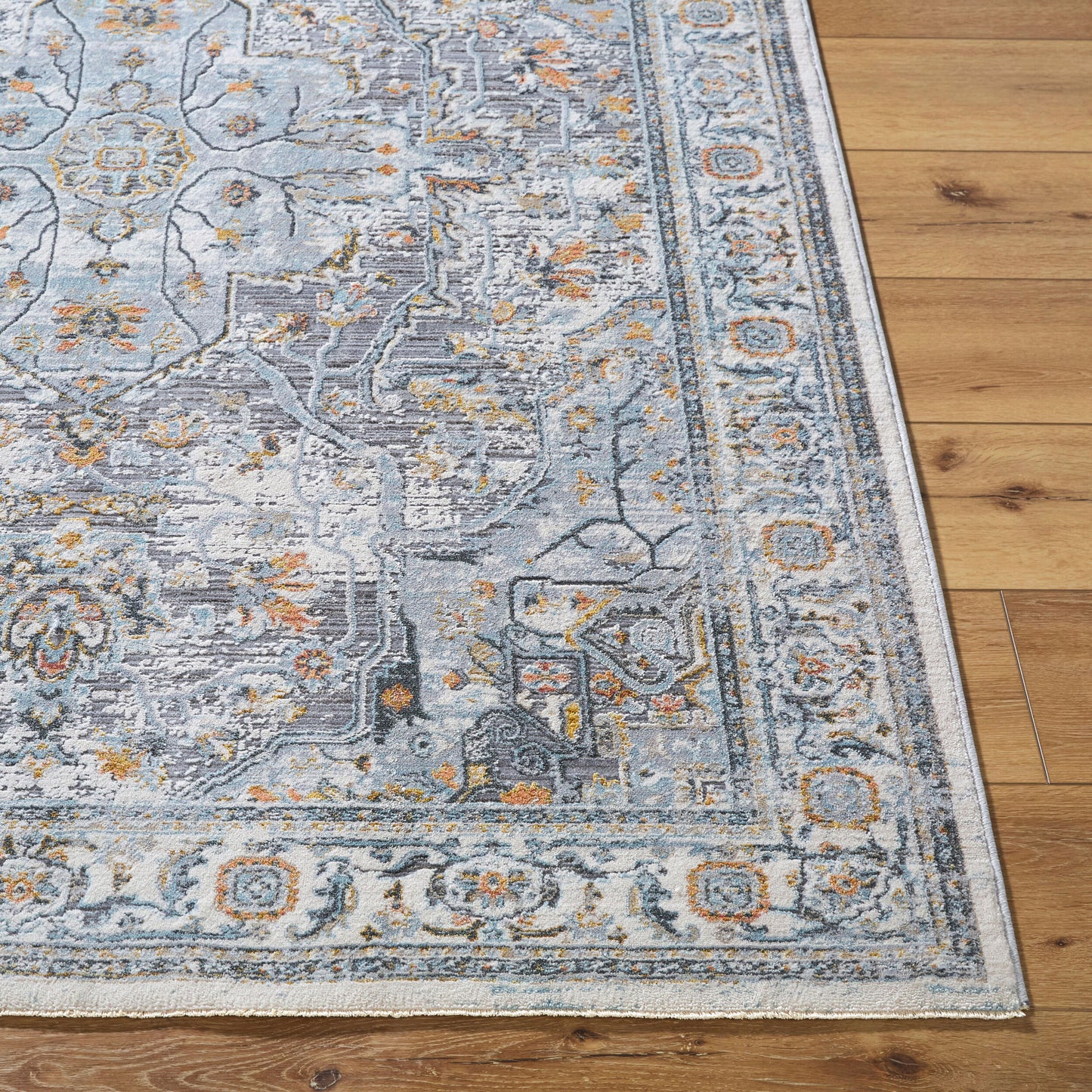 Hassler HSL-2306 5ft Round Machine Woven Area Rug
