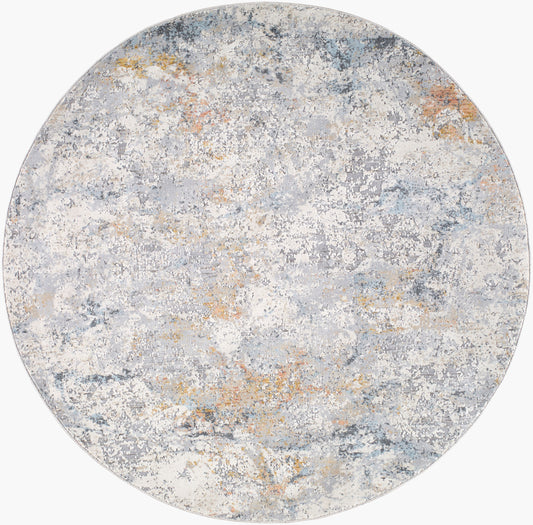 Hassler HSL-2308 5ft Round Machine Woven Area Rug