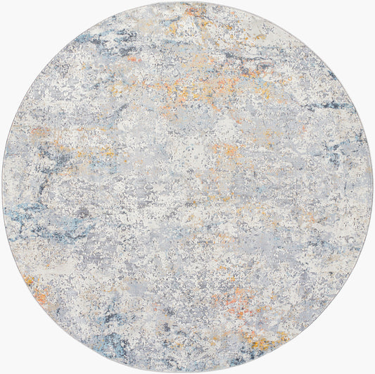 Hassler HSL-2308 6ft Round Machine Woven Area Rug