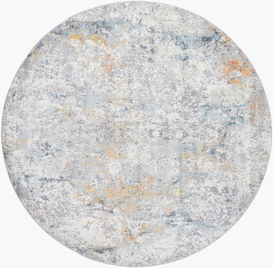 Hassler HSL-2308 8ft Round Machine Woven Area Rug