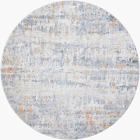 Hassler HSL-2310 6ft Round Machine Woven Area Rug