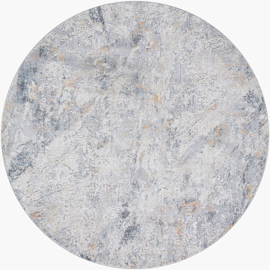 Hassler HSL-2311 6ft Round Machine Woven Area Rug