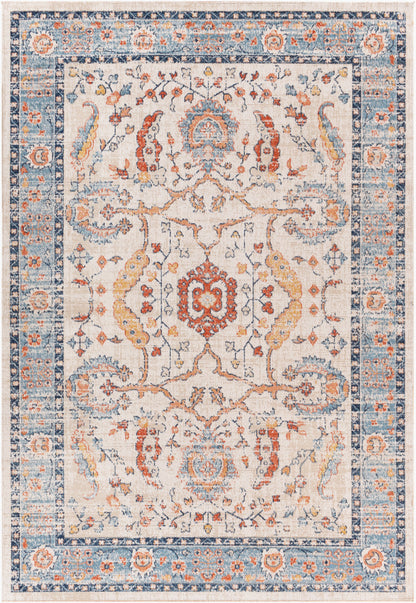 Huntington Beach HTB-2301 5' x 7' Machine Woven Indoor/Outdoor Area Rug