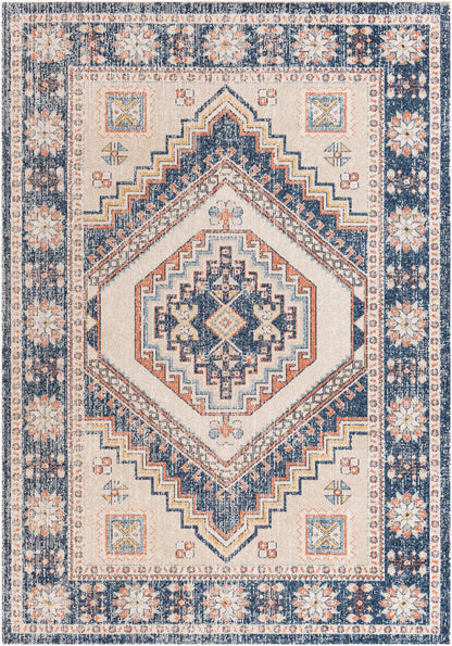 Huntington Beach HTB-2308 5' x 7' Machine Woven Indoor/Outdoor Area Rug