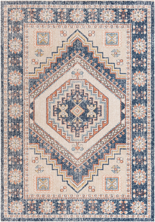 Huntington Beach HTB-2308 5' x 7' Machine Woven Indoor/Outdoor Area Rug